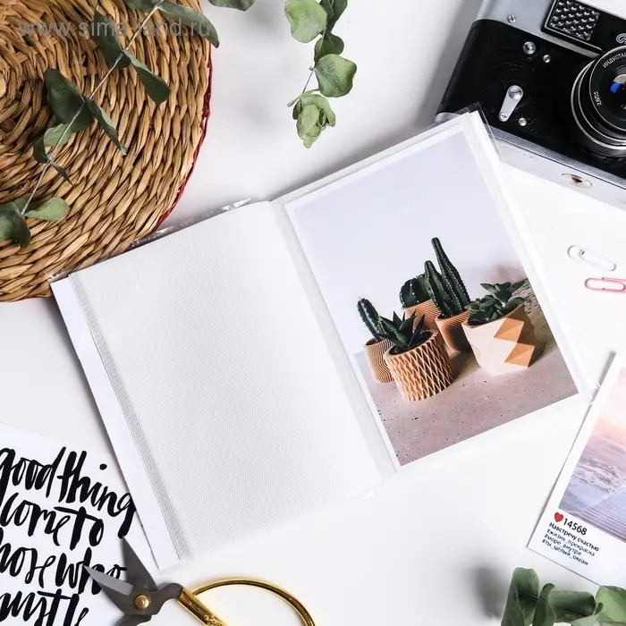 Фотоальбом на 36 фото 10&times;15 см &laquo;Лови вдохновение&raquo;, в мягкой обложке