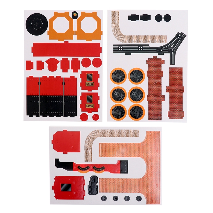 3D Конструктор «Волшебный экспресс», 79 деталей 3D Конструктор «Волшебный экспресс», 79 деталей