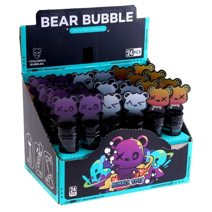 Мыльные пузыри «Медведи» 3,5 × 2,5 × 14 см