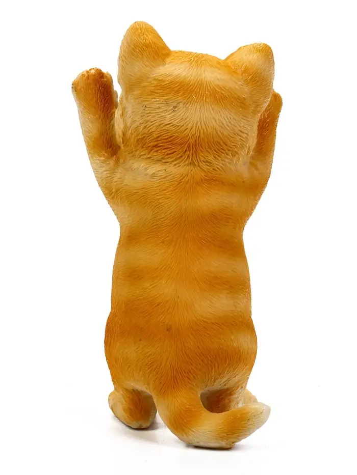 Садовая фигура из полистоуна &laquo;Котёнок&raquo;, 19&times;11&times;9 см