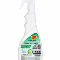 Mister Dez Eco-Cleaning  Средство для чистки плит и духовок "Лимон", на основе коплекса ПАВ, 500 мл