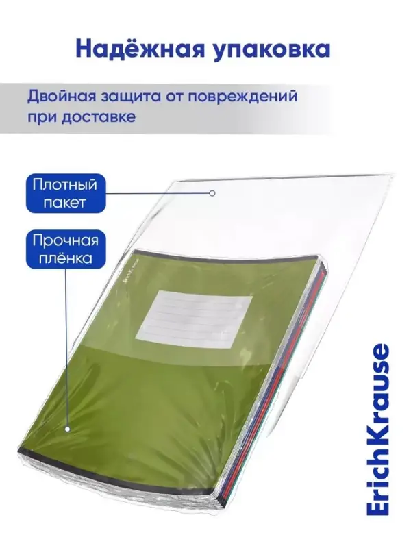 Тетрадь 24 листа в линейку ErichKrause Unicolor Bright, МИКС