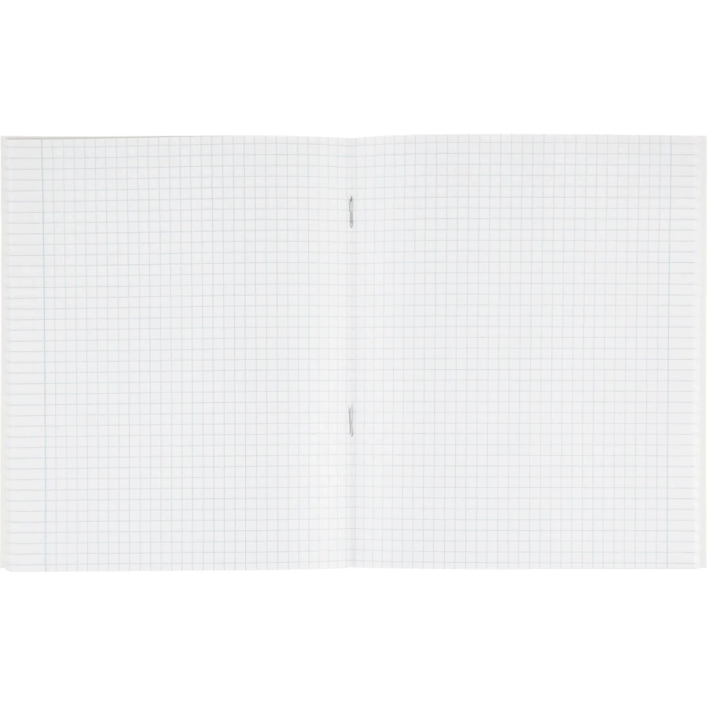 Тетрадь общая А5 48л Attache Градиент Синий клетка, 65г, скрепка, УФ-лак