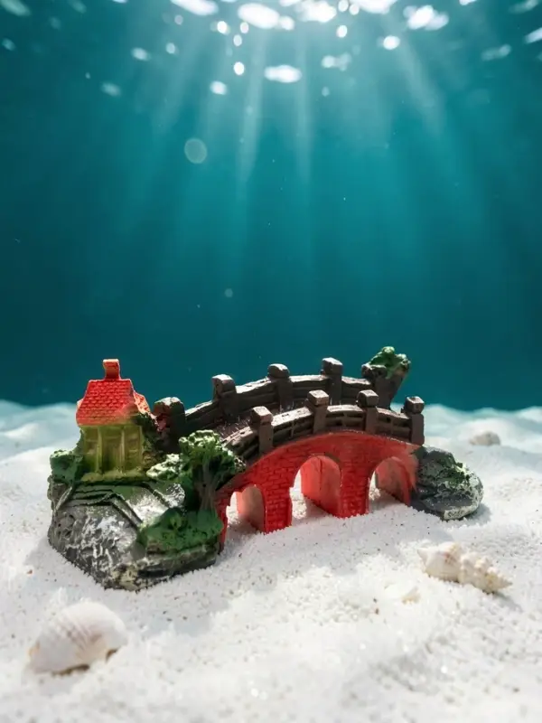 Декор для аквариума &laquo;Мост к мечте&raquo;, 13.3&times;5.3&times;4.5 см