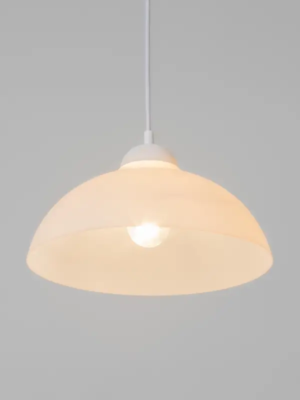 Светильник подвесной Светильник подвесной "Хоста" 1122/1, 1х15Вт, Е27, белый 29х29х13(74) см