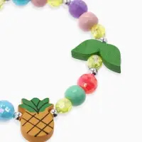 Браслет детский &laquo;Выбражулька. Ананас с листочками&raquo;, d=5 см, МИКС