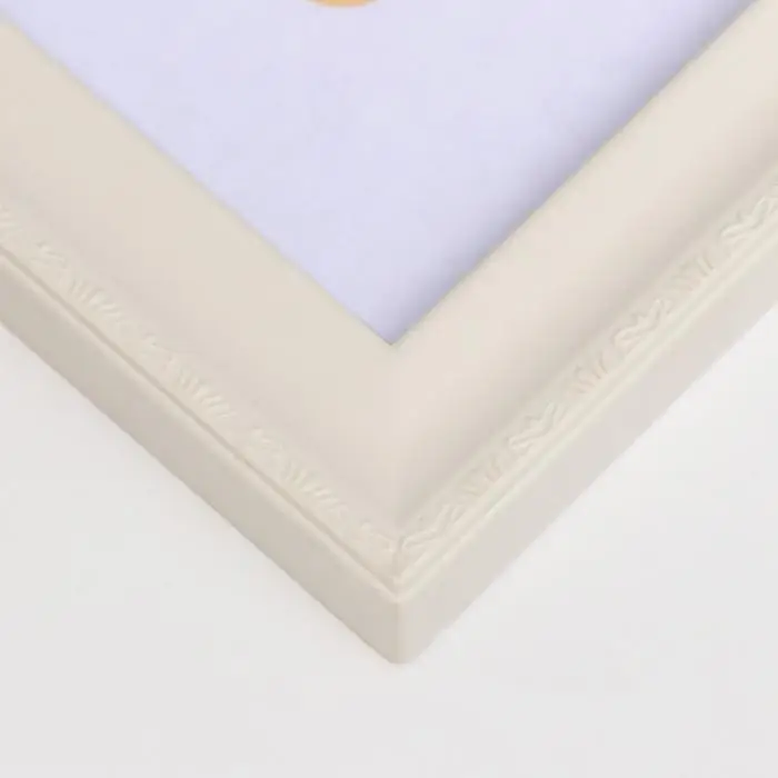 Фоторамка пластик L-6 21х30 см, слоновая кость Фоторамка пластик L-6 21х30 см, слоновая кость