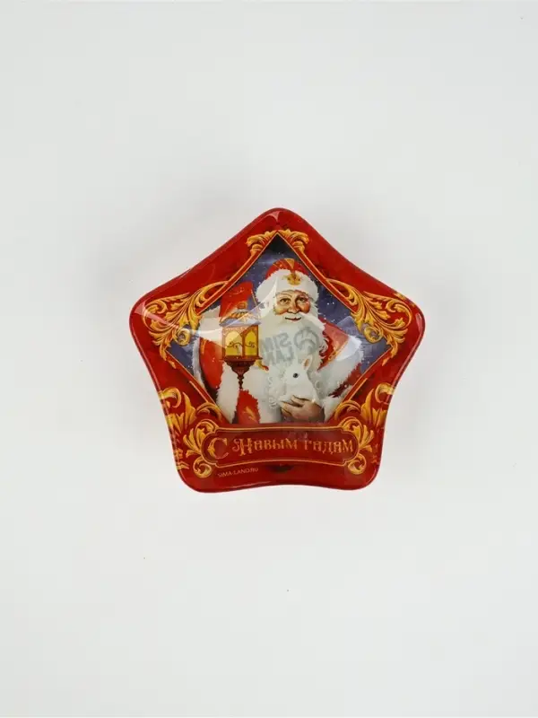 Соусник стеклянный «С Новым годом», набор 3 шт. Соусник стеклянный «С Новым годом», набор 3 шт.