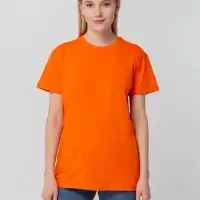 Футболка унисекс T-bolka 140, оранжевая, размер XXL