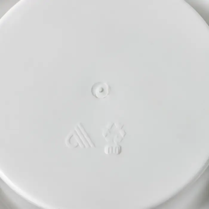 Ваза для цветов, 3 л, d=19 см, h=33 см, пластиковая, белая