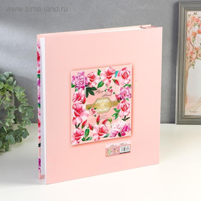 Фотоальбом на 500 фото 10х15 см Фотоальбом на 500 фото 10х15 см "Калейдоскоп цветов" в коробке МИКС 33,5х30х6 см