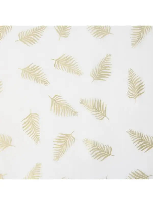 Бумага упаковочная тишью &laquo;Листья, золото&raquo;, 50&times;70 см