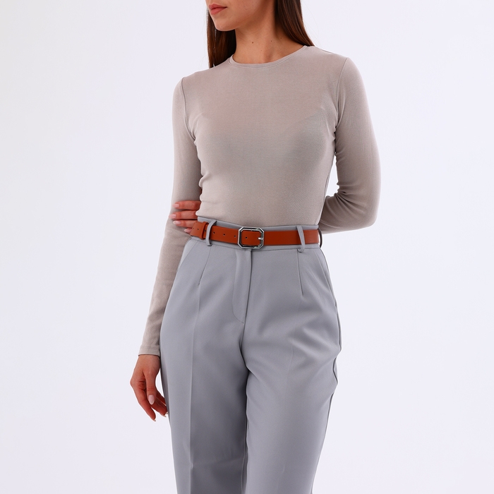 Ремень женский, ширина 3 см, цвет рыжий Ремень женский, ширина 3 см, цвет рыжий