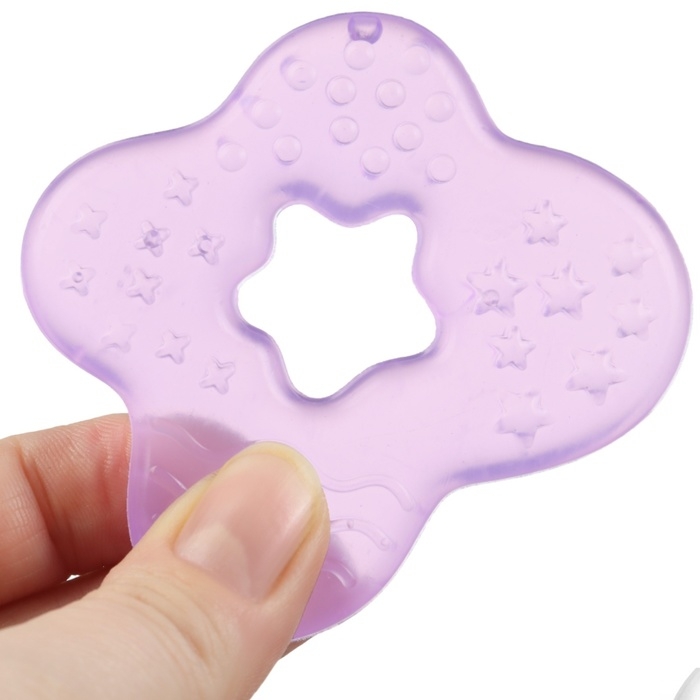 Набор прорезывателей охлаждающих с водой «Зубки», 3 шт, цвет МИКС, Крошка Я