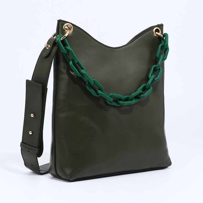 Кросс-боди на магните, цвет зелёный Кросс-боди на магните, цвет зелёный