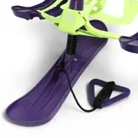 Снегокат, лимонный, фиолетовый, ТСП/ЛФ Nika Kids