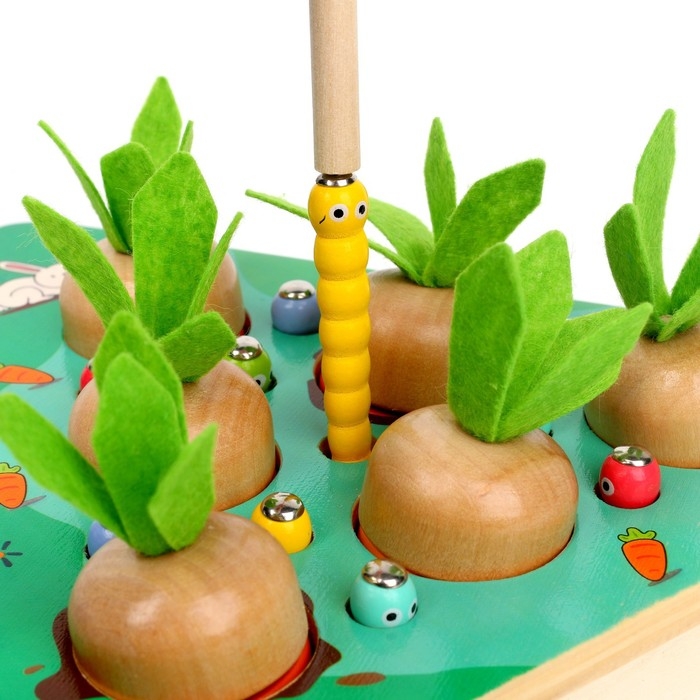 Детский логический центр 3 в 1 «Грядка» 24 × 21 × 5,7 см Детский логический центр 3 в 1 «Грядка» 24 × 21 × 5,7 см