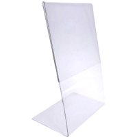 Ценникодержатель настольный из акрила верт L-образная ACR-PRICERA5, 1шт/уп