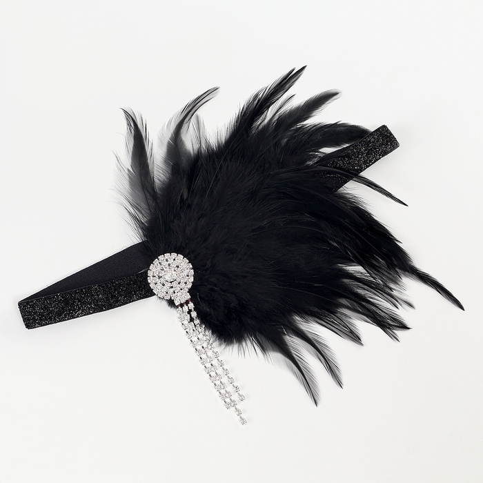 Повязка на голову карнавальная «Шикарная» Повязка на голову карнавальная «Шикарная»