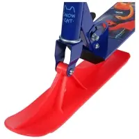 Самокат-снегокат 2 в 1 &laquo;Динозавры&raquo; Snow Cat, 100 мм