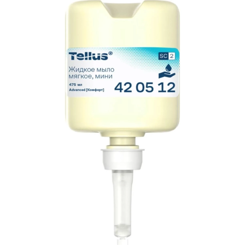 Картридж с жидким мылом Торк/Tellus для дозаторов S2 0,475л, 420512