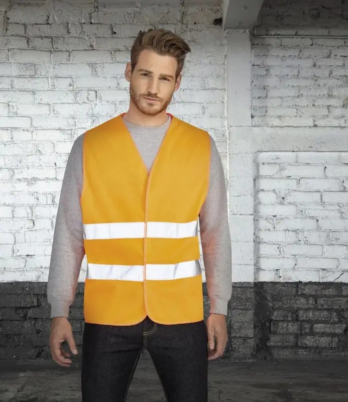 Жилет светоотражающий Secure Pro оранжевый неон, размер 10/14 лет Жилет светоотражающий Secure Pro оранжевый неон, размер 10/14 лет