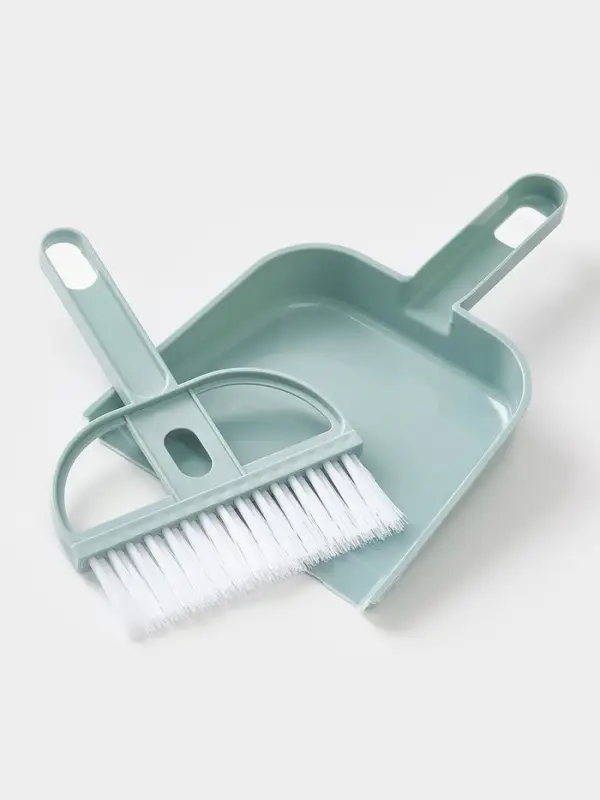 Набор для уборки мини: совок, щётка, 19&times;12 см