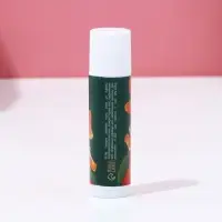 Бальзам для губ в коробке, 10 г, аромат мандарина, Чистое счастье