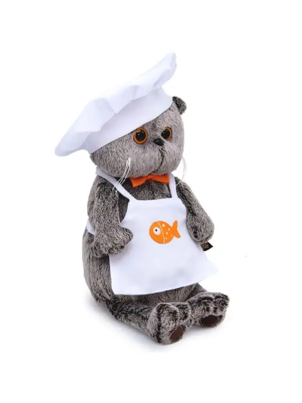 Мягкая игрушка &laquo;Басик шеф-повар&raquo;, 19 см