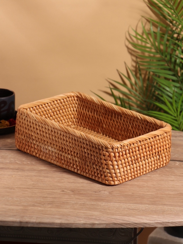 Корзина, 30х20х9 см, ротанг