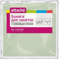 Стикеры Attache куб 76х76, пастель 3 цвета 300 л