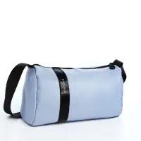 Сумка молодёжная на молнии, 29&times;11&times;15 см, голубая