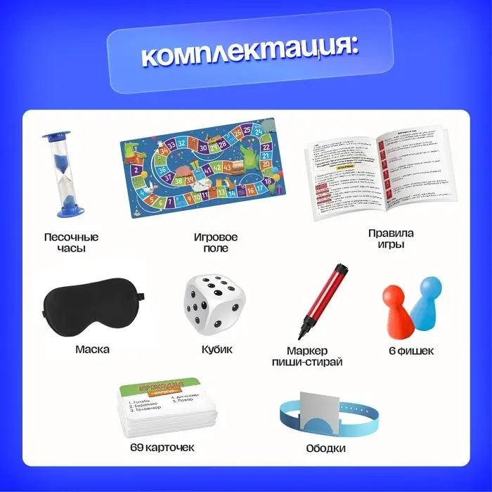 Настольная игра &laquo;Улётный День Рождения!&raquo;, 10в1, от 4 игроков, 5+