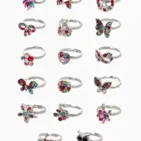 Кольцо "Выбражулька" драгоценность, стразы, безразмерное, форма микс, цвет микс