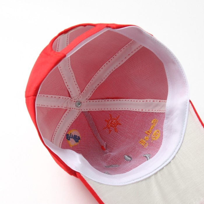 Кепка детская MINAKU Кепка детская MINAKU "Смайл", цв. красный, р-р 44-46