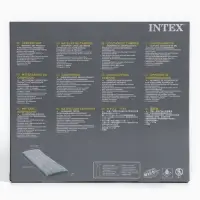 Матрас надувной Camping, 184&times;67&times;13 см, односпальный, 67997 INTEX