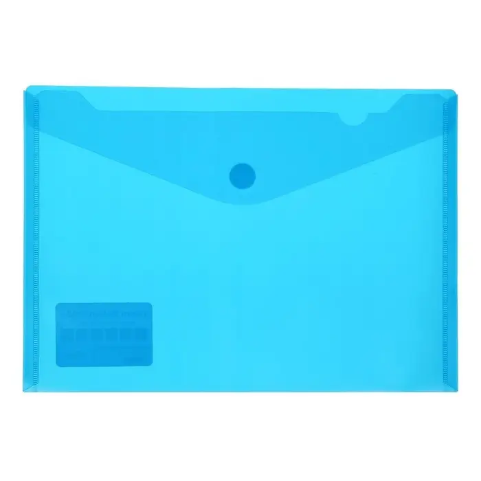 Папка А4, на липучке, горизонтальная, МИКС