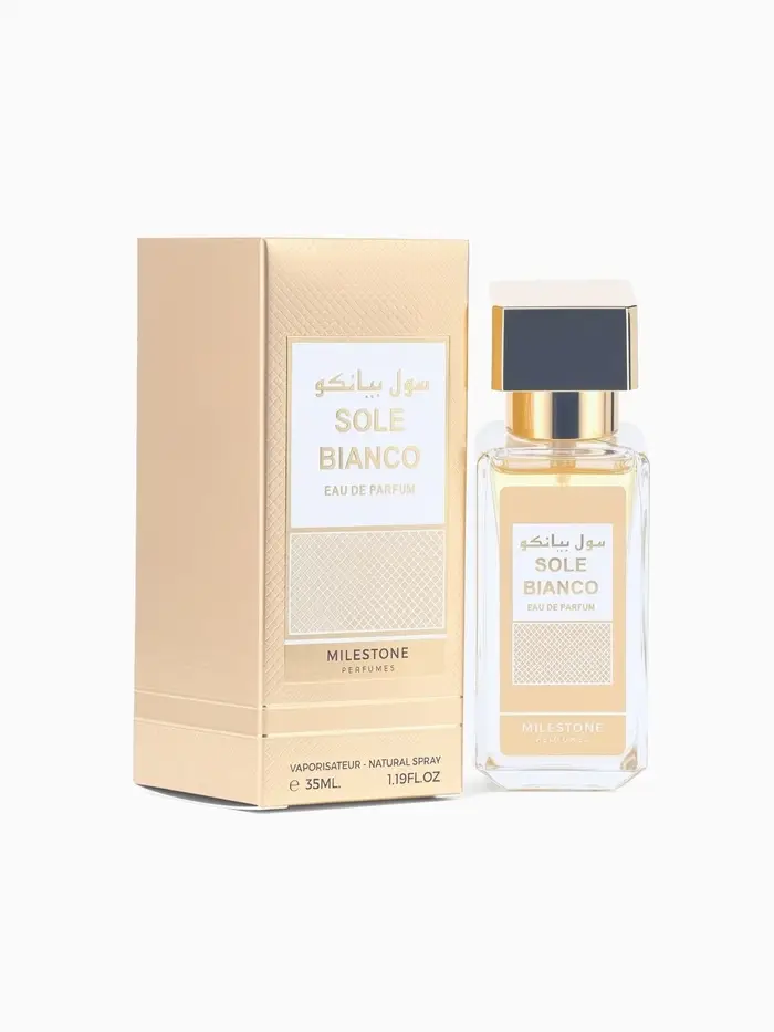 Парфюмерная вода унисекс Milestone SOLE BIANCO, 35 мл (мотив TOM FORD EAU DE SOLEIL BLANC)
