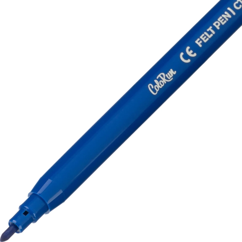 Фломастеры набор Deli  ColoRun вентилир. 12цв.пакет с европодвес., EC10003