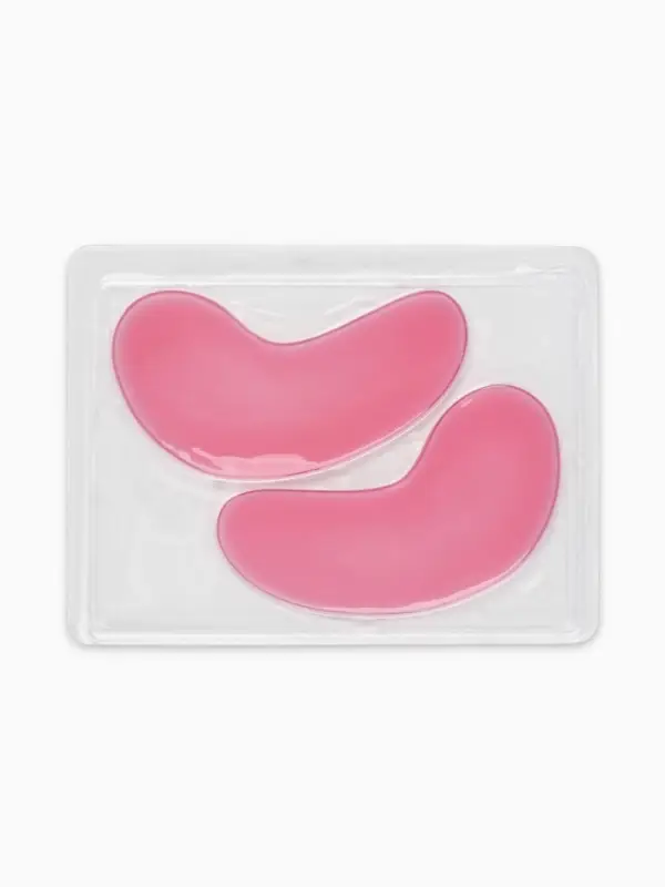 Патчи для области вокруг глаз Sweet raspberry, 1 пара, гидрогелевые с коллагеном и экстрактом малины, PICO MICO