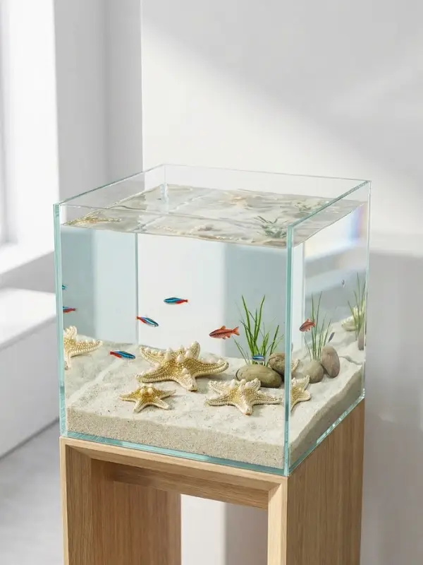 Набор из 3 морских звезд, размер 5-7 см, 7-10 см, 10-12 см, белый