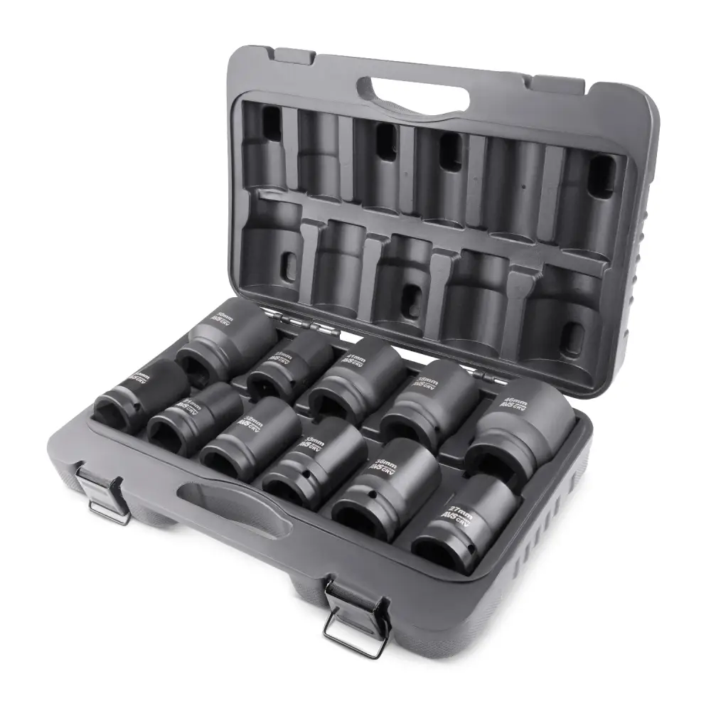 Набор головок для механического гайковерта 1"DR (21-50мм) (11 предметов) AVS NGL01-11I