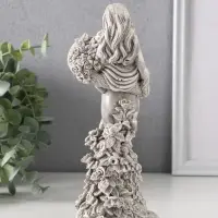 Фигура «Ева со змеей», 20×8.5×9 см, серая