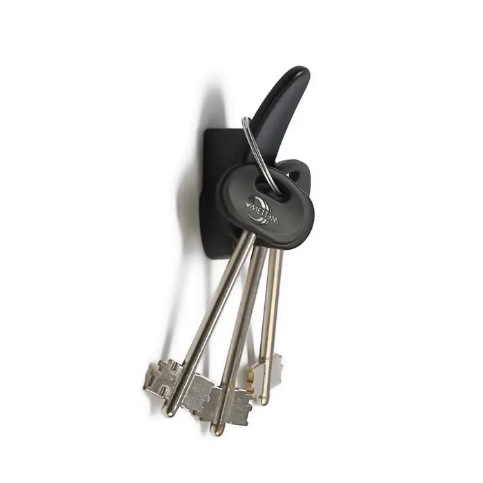 Крючок мебельный CAPPIO PLATE, однорожковый, черный