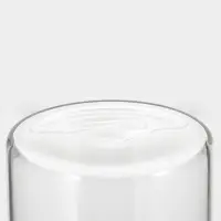 Графин &laquo;Тео&raquo;, 600 мл, 8&times;24 см, с крышкой-клапаном, стекло, прозрачный