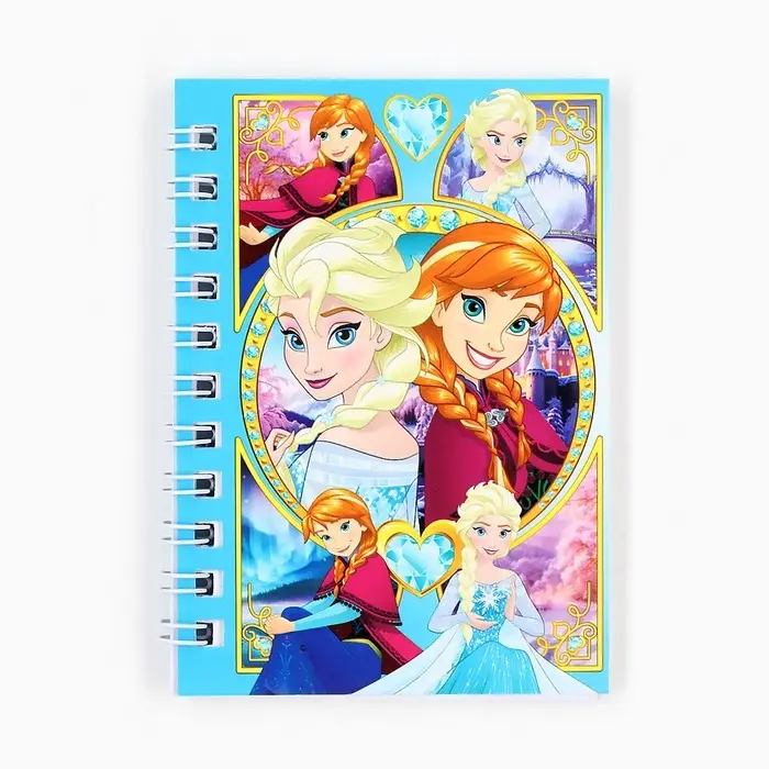 Блокнот А7, 28 листов, набор 4 шт., Дисней