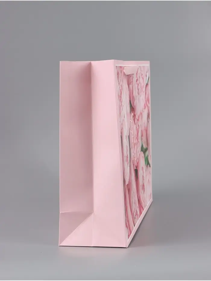 Пакет подарочный ламинированный, упаковка, For you, L 40&times;31&times;11.5 см