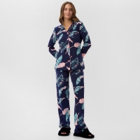 Пижама женская (рубашка и брюки) KAFTAN "Tropical dream" р. 44-46