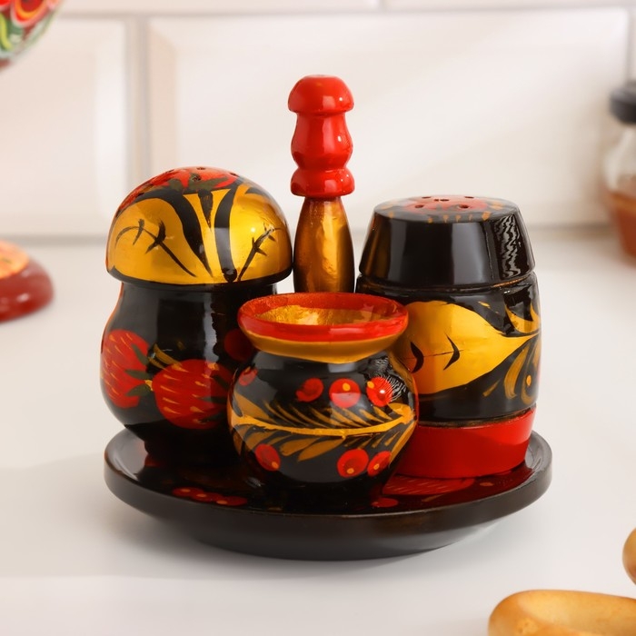 Набор для специй «Хохлома» Набор для специй «Хохлома»