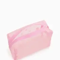 Косметичка дор Горох, сетка 18*7,5*10, отд на молнии, розовый Косметичка дор Горох, сетка 18*7,5*10, отд на молнии, розовый